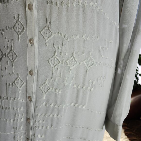 25128 NWOT!!  Soft Surroundings Ibiza Dress & Slip - Picture 9 of 13